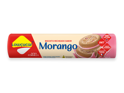 RECHEADO LOWCUCAR DIET MORANGO