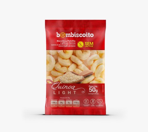 BOM BISC.POLVILHO LIGHT C/QUINOA