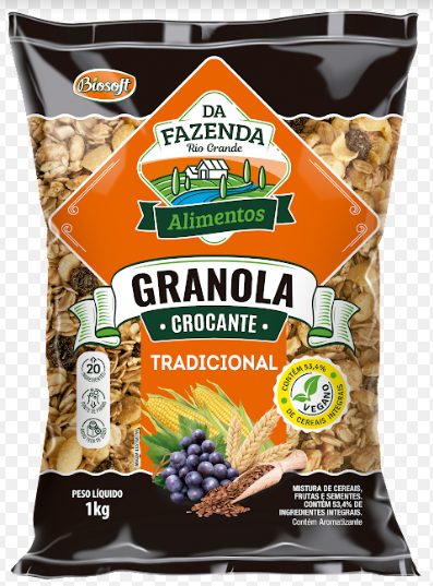 GRANOLA TRADICIONAL DA FAZENDA