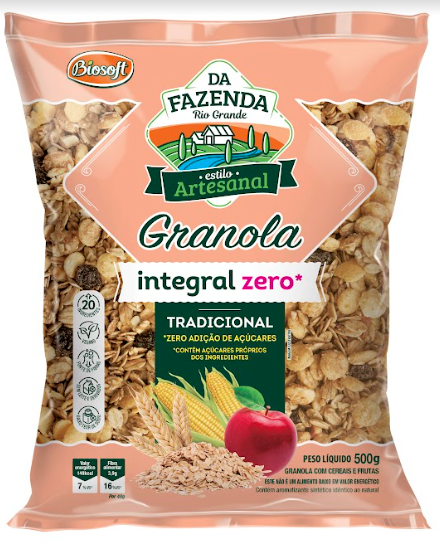 GRANOLA LIGHT TRADICIONAL DA FAZENDA