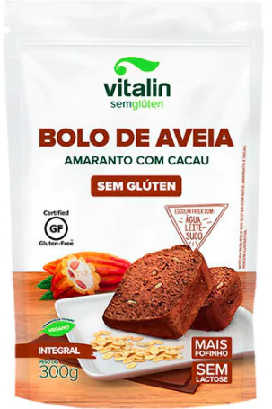 VITALIN MIST.P/BOLO AVEIA/AMARANTO/CACAU
