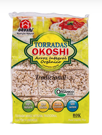 TORRADAS DE ARROZ INT.ORG. OKOSHI