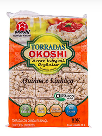 TORRADAS DE ARROZ QUINOA/LINHACA OKOSHI