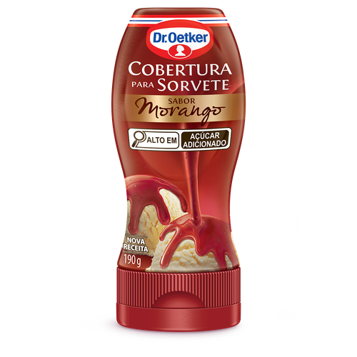 COBERTURA P/SORVETE MORANGO OETKER