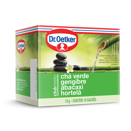CHA OETKER C/10 VERDE GENG./ABAC./HORT.