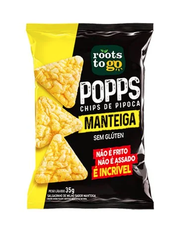 POPPS CHIPS PIPOCA MANTEIGA