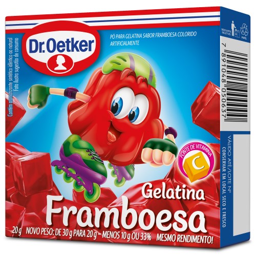GELATINA OETKER FRAMBOESA