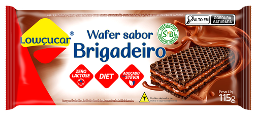 WAFER LOWCUCAR DIET BRIGADEIRO