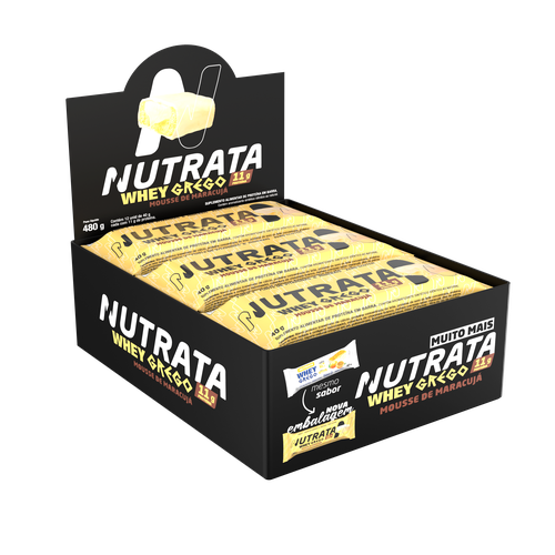WHEY GREGO BAR MOUSSE MARACUJA