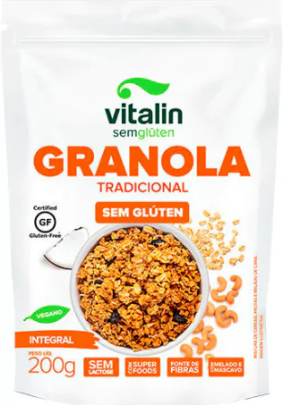 VITALIN GRANOLA S/GLUTEN TRAD.