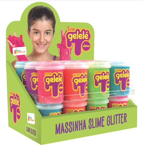 GELELE SLIME POTE GLITTER  DP