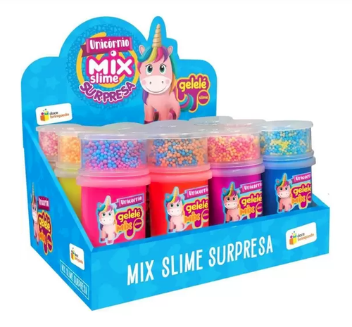 GELELE SLIME MIX SURPRESA UNICORNIO DP