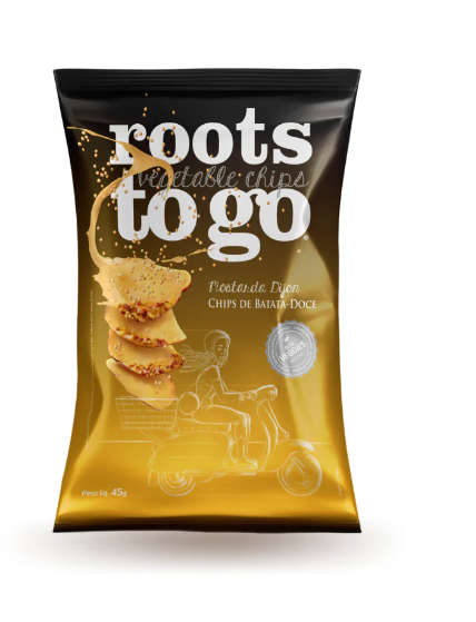 ROOTS TO GO CHIPS MOSTARDA DIJON