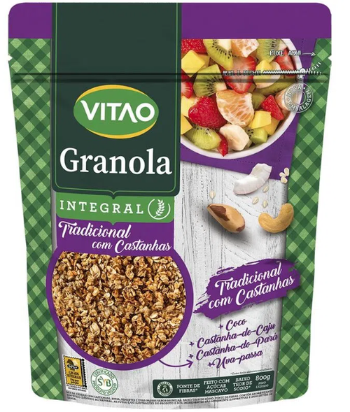 VITAO GRANOLA TRAD. C/CASTANHAS