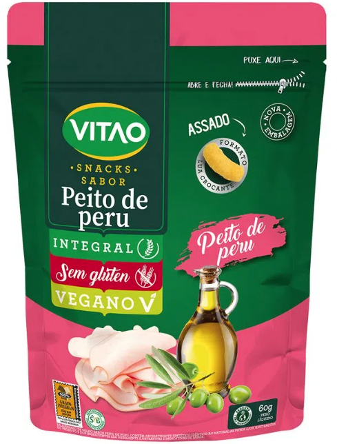 VITAO SNACK INT. PEITO DE PERU