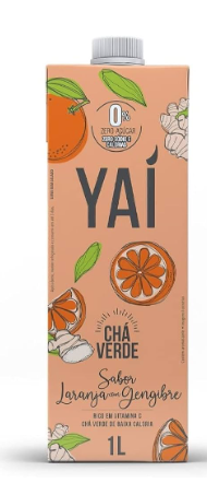 YAI CHA LARANJA C/GENGIBRE
