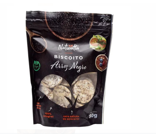 NATURATTA BISC.ARROZ NEGRO