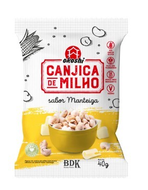 CANJICA DE MILHO C/MANTEIGA OKOSHI