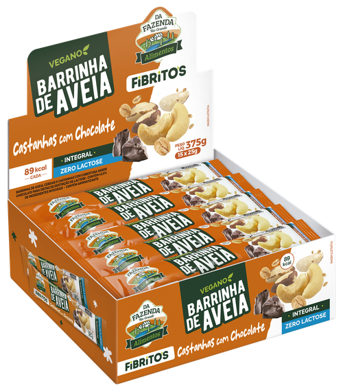 BAR. AVEIA CASTANHAS C/CHOC.