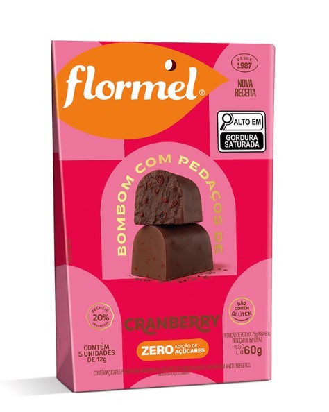 FLORMEL BOMBOM CRANBERRY