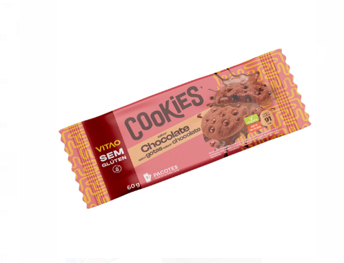VITAO COOKIES S/GLUTEN CHOC. C/GOTAS