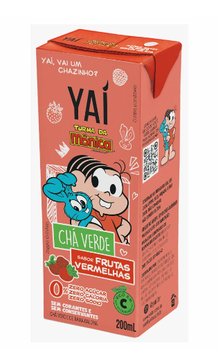 YAI CHA T.MONICA FR. VERMELHAS
