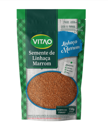 VITAO SEMENTES DE LINHACA MARROM