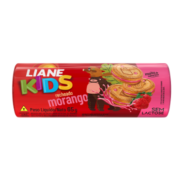 LIANE KIDS RECHEADO MORANGO