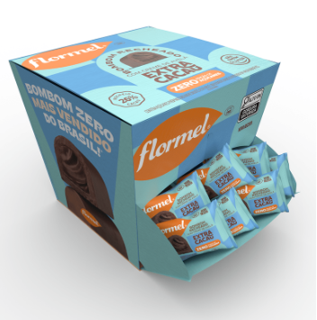 FLORMEL BOMBOM EXTRA CACAU ZERO DP