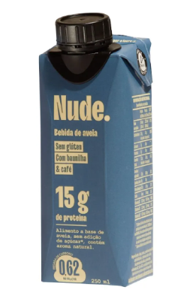 NUDE PROTEINA BAUNILHA & CAFE