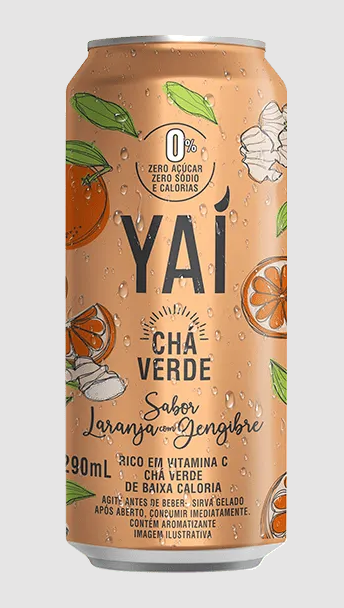 YAI CHA LARANJA C/GENGIBRE