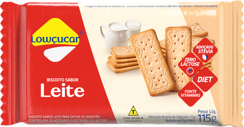 BISC. LOWCUCAR DIET LEITE