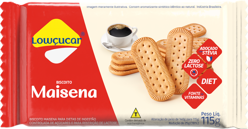 BISC. LOWCUCAR DIET MAISENA