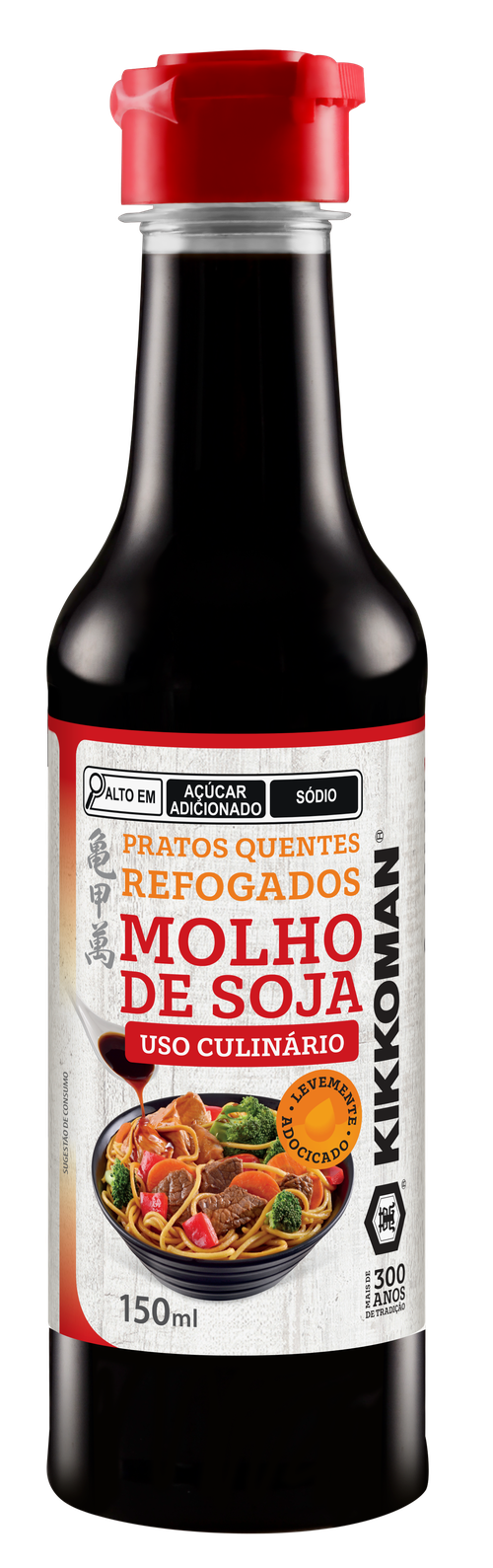 KIKKOMAN MOLHO SOJA PRATOS QUENTES