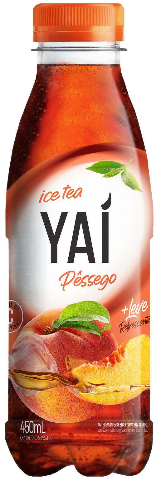 YAI ICE TEA PESSEGO