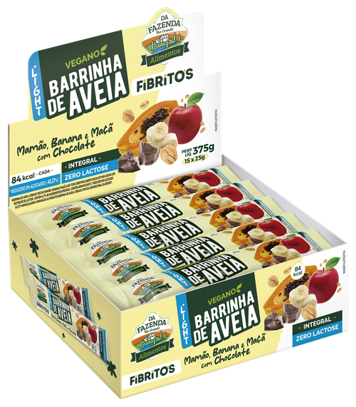 BAR. AVEIA LIGHT MAMAO/BAN./MACA