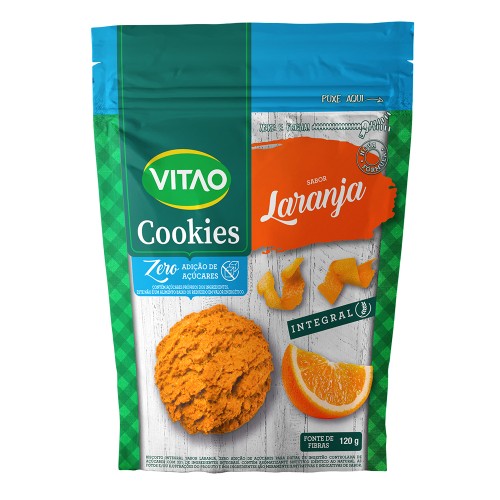 VITAO COOKIES ZERO LARANJA