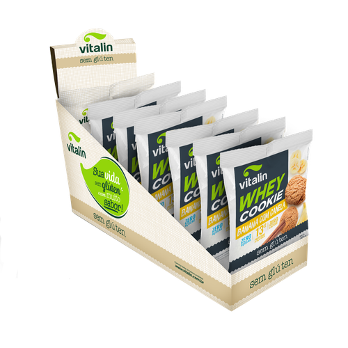 VITALIN WHEY COOKIES BANANA/CANELA