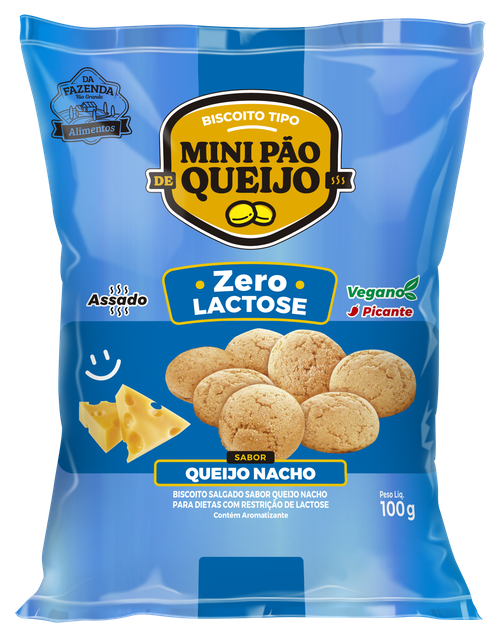 BISC. MINI PAO DE QUEIJO NACHO