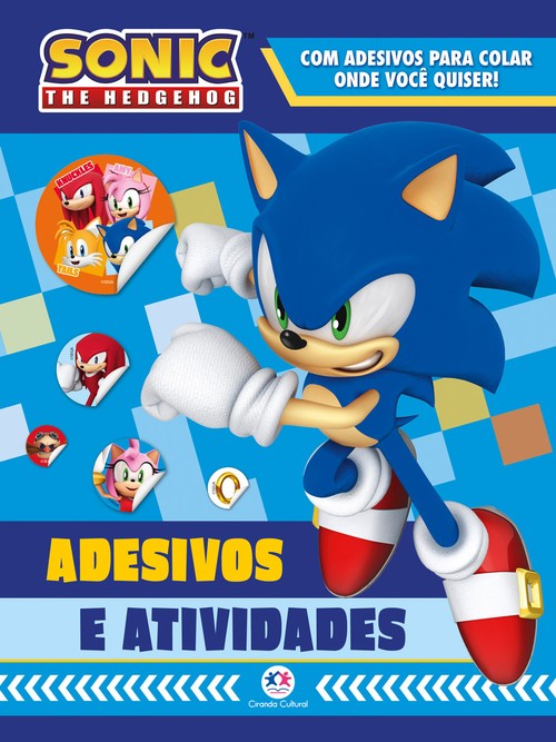 LIVRO ADESIVOS SONIC