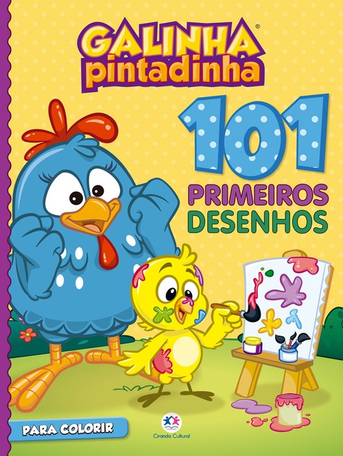 LIVRO P/COLORIR GALINHA PINTADINHA