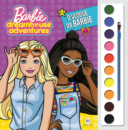 LIVRO AQUARELA VLOGUE DA BARBIE