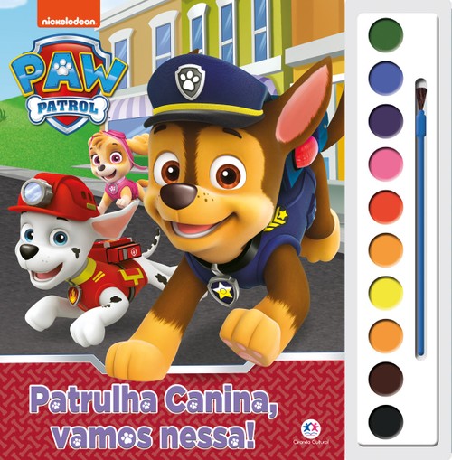 LIVRO AQUARELA PATRULHA CANINA