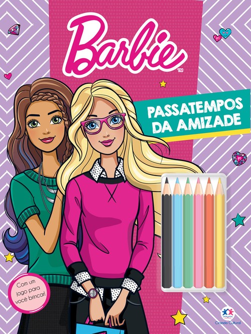 LIVRO LAPIS DE COR BARBIE