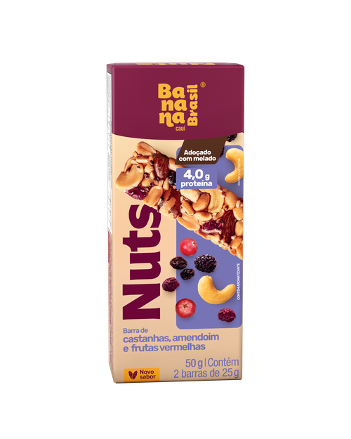 NUTS BAR FRUTAS VERMELHAS SM