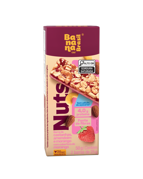 NUTS BAR MORANGO SM