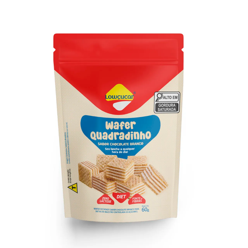 WAFER LOWCUCAR QUADRADINHO CH. BRANCO