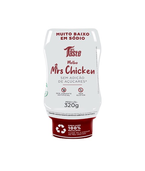 TASTE MOLHO MRS CHICKEN ZERO