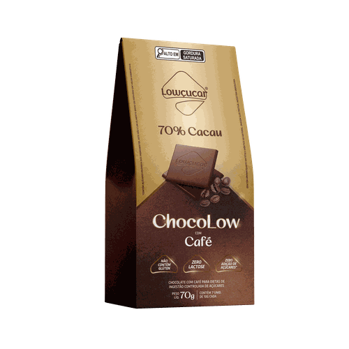 CHOCOLOW 70% CAFE