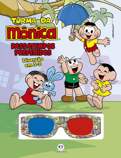 LIVRO 3D TURMA MONICA